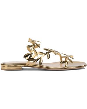 Gianvito Rossi "Flavia" Sandalen - Weiß