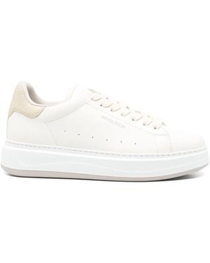 Woolrich Arrow Court Calf Blubber Trainers - White