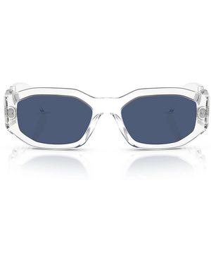 Versace Sonnenbrille Ve4361 148/80 Biggie Kristall/Dunkelblau Unisex
