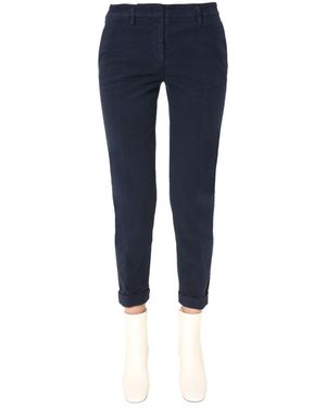 Aspesi Slim Fit Trousers - Blue