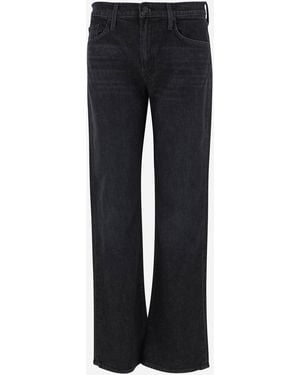 Mother Moeder Stretch Katoenen Jeans - Blauw