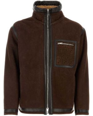 Fendi Jackets - Brown