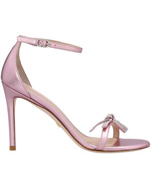Stuart Weitzman 'Nudist' Sandalen - Pink