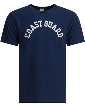 Buzz Rickson's Cotton T-Shirt - Blue
