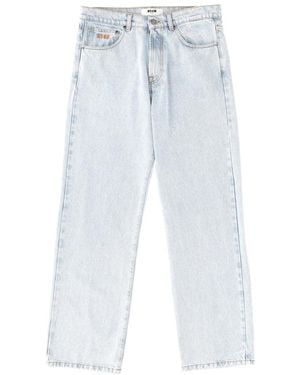 MSGM Relaxed Jeans - Blue