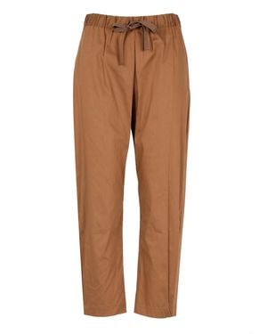 Semicouture Pants - Brown