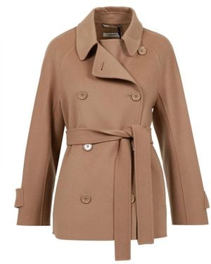 Max Mara Jas Kameel - Bruin