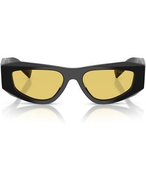 Prada Zonnebril Prb19 S 16 K455 Zwart/geel Heren