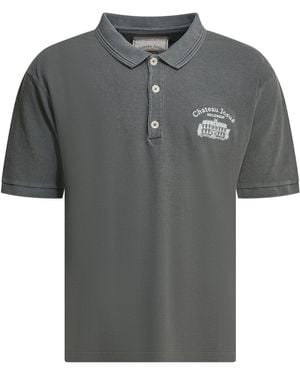 GALLERY DEPT. "Preamo" Poloshirt mit Knöpfen - Grau