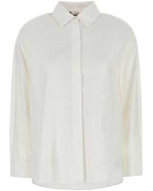 Max Mara Cotton Conero Shirt - White