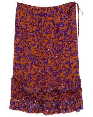 Dries Van Noten Rock 00330 Scotts Emb 3006 W.W. Rock - Rot