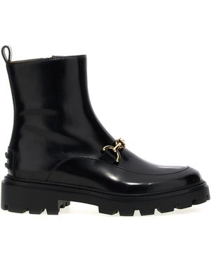 Tod's Tod 's 'gomma Pesante 08j' Enkellaarzen - Zwart