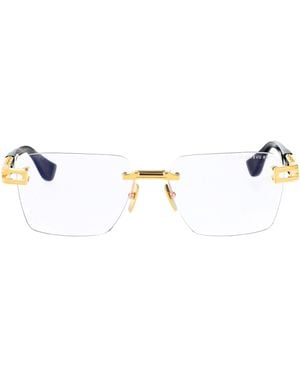 Dita Eyewear Rimless Optical Dtx154 A 01 Gld Ink - Metallic