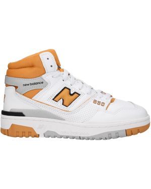 New Balance Trainers 650 Donna Pelle Bianco/Canyon - White