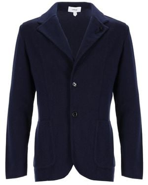 Lardini Knitted Jacket - Blue