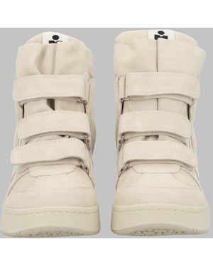 Isabel Marant Wedge High-Top Trainers, 5 Cm - Natural