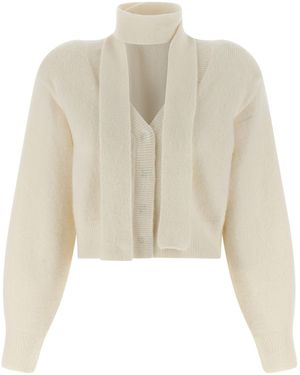 ROTATE BIRGER CHRISTENSEN Rotar Birger Christensen Buff Cardigan - Neutro