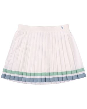 Polo Ralph Lauren Knit Skort Skirt - White
