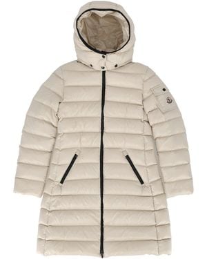 Moncler Natural Moka Long Coat