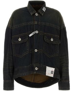 Maison Mihara Yasuhiro Denim Jacket - Black