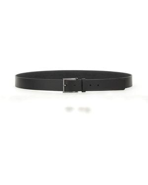 Prada Belt Met Logo - Zwart