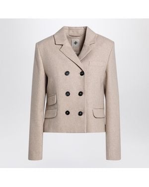 THE GARMENT Mille Double Breasted Jacket - Natural
