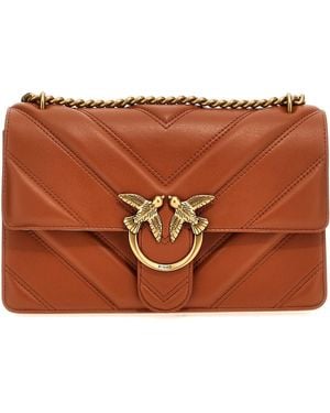 Pinko 'Love One Classic Light' Crossbody Bag - Brown