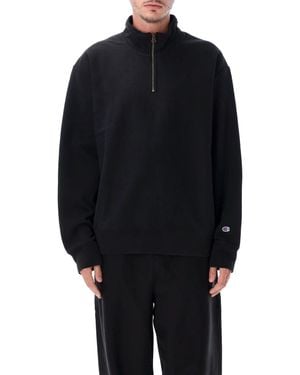 Champion Half Zip Sweatshirt - Blue
