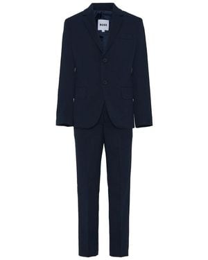 BOSS Suit Jacket And Trousers - Blue