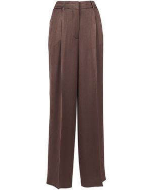 Peserico Trousers - Brown