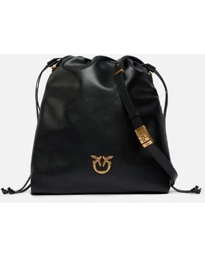 Pinko Love Slouchy Classic Bag - Black