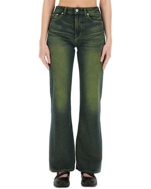 Our Legacy Boot Cut Malibu" Jeans - Green