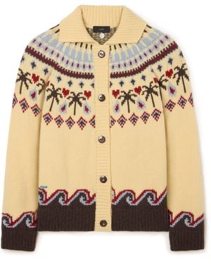 Alanui Sweet Winter Jacket Lumière du soleil/Multicolore - Neutre