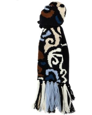 Ermanno Scervino Ermanno Scevino Maxi Franged Swarf - Bleu