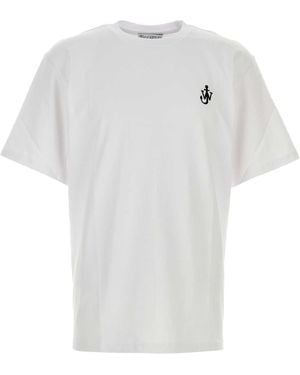 JW Anderson Jw Anderson Cotton T-Shirt - White