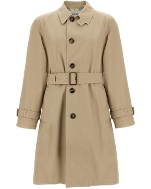 Burberry Abrigo de carro de gabardina - Neutro