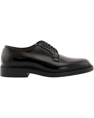 Alden Männer 's 9901 Plain Toe Blucher - Schwarz