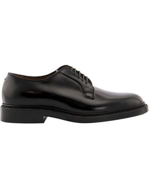 Alden Männer 's 9901 Plain Toe Blucher - Schwarz