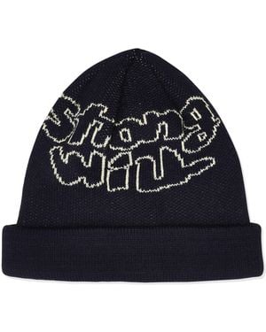 Comme des Garçons Comme des Garçons Hemd Herrenkappen stricken - Schwarz