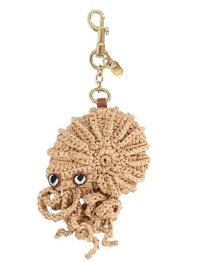 Anya Hindmarch "Hermit Crab" Keychain Charm - Metallic