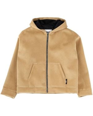 MSGM Velvet Jacket - Natural