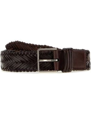 The Row Fisherman Belt - White