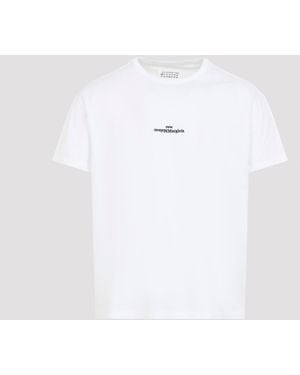 Maison Margiela T-shirt à logo - Blanc