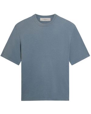 Golden Goose Cotton T-Shirt - Blue