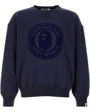 A Bathing Ape Sweatshirts - Blue