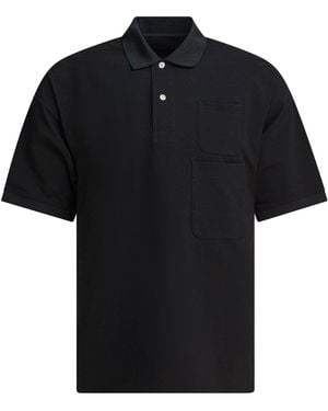 DAIWA PIER 39 Polo Shirt With Two Pockets Polo Shirts Black
