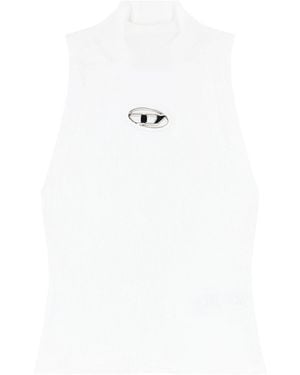 DIESEL 'M-Onervax-Top' Tank Top - White