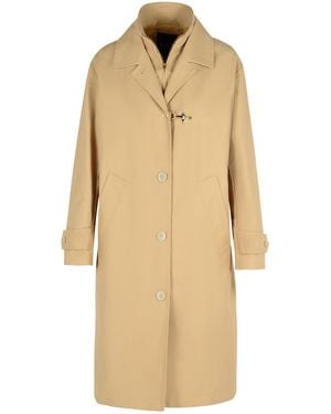 Fay 'Morgen' Beige Polyamid Mischparka - Natur