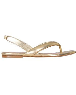 Gia Borghini Leather Slingback Sandals - Multicolour