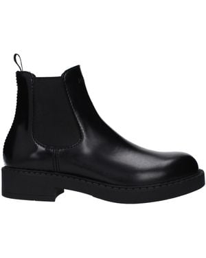 Prada Stiefel Chelsea Männer Haut schwarz
